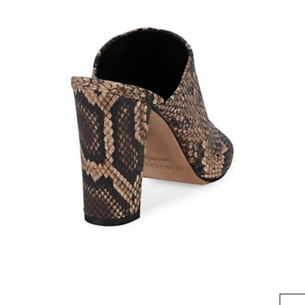 VINCE Leather Mules - Picture 4 of 11